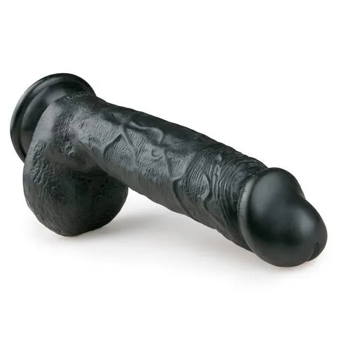 Realistic Dildo Black - 9 - PlayBlue
