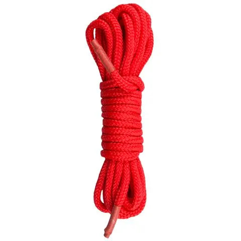 Black Bondage Rope - 10m (Black or Red) - Black - PlayBlue