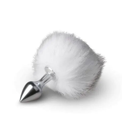 Bunny Tail Plug No. 1 - Silver/White - PlayBlue