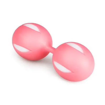 Wiggle Duo Kegel Ball - Pink/White - PlayBlue