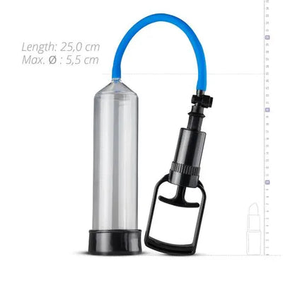 Finger Grip Penis Pump - Clear - PlayBlue