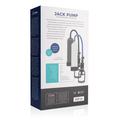 Finger Grip Penis Pump - Clear - PlayBlue