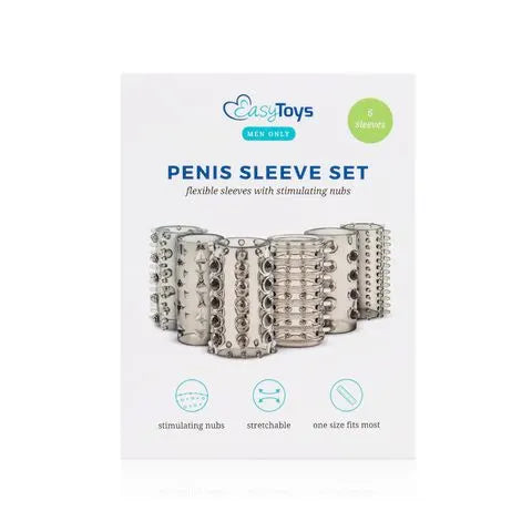Penis Sleeve Set - 6 Pack - PlayBlue