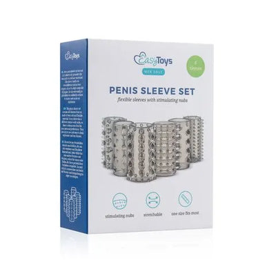 Penis Sleeve Set - 6 Pack - PlayBlue