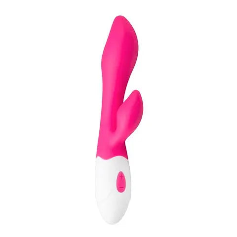 Alula Vibe Rabbit Vibrator - Rechargeable Silicone - PlayBlue