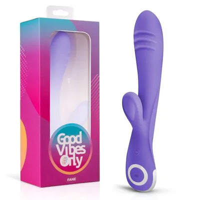 Good Vibes Only - Fane Rabbit Vibrator - PlayBlue