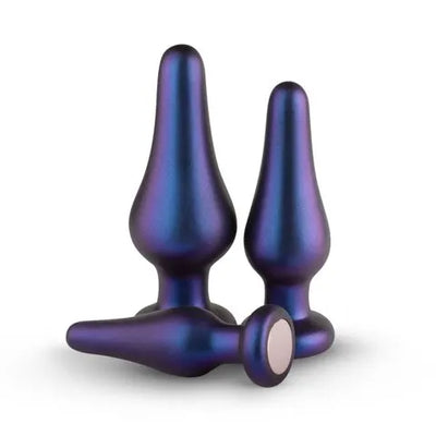 Hueman - Comets Silicone Butt Plug Set - PlayBlue