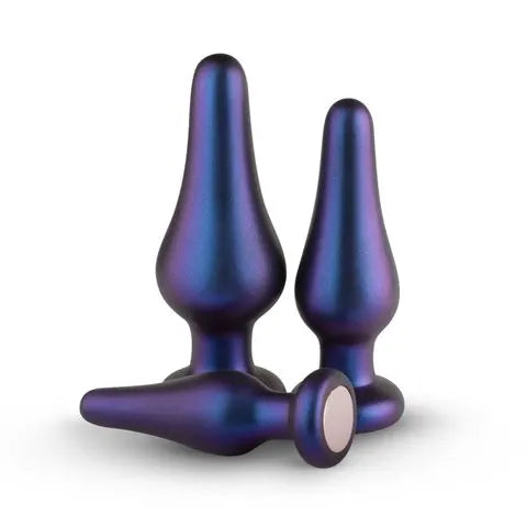 Hueman - Comets Silicone Butt Plug Set - PlayBlue