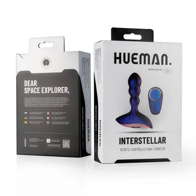 Hueman - Interstellar Remote Control Anal Vibrator - PlayBlue