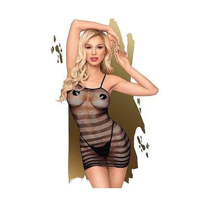Penthouse - Ecstasy Queen See-Through Little Black Dress - XL - PlayBlue