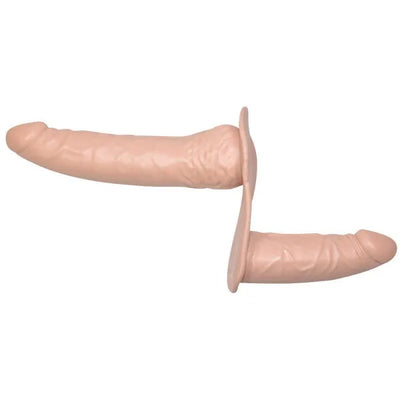 Double Pleasure Strap-On - PlayBlue