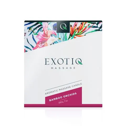 Exotiq Massage Candle Bamboo Orchids - XXL 200g