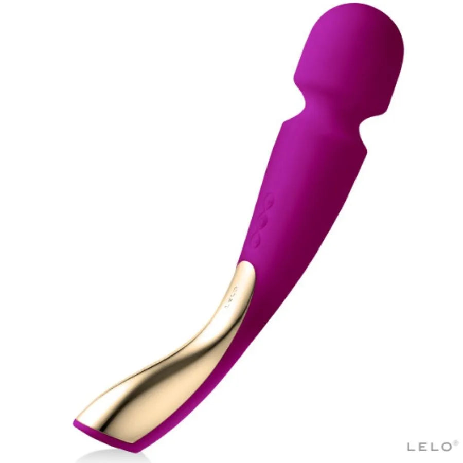 Lelo Smart Wand 2 Large - Luxury Wand Vibrator - PlayBlue