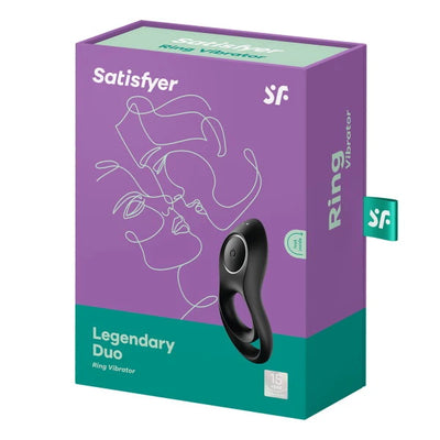 Satisfyer - Legendary Duo - Dual Cock Ring - PlayBlue