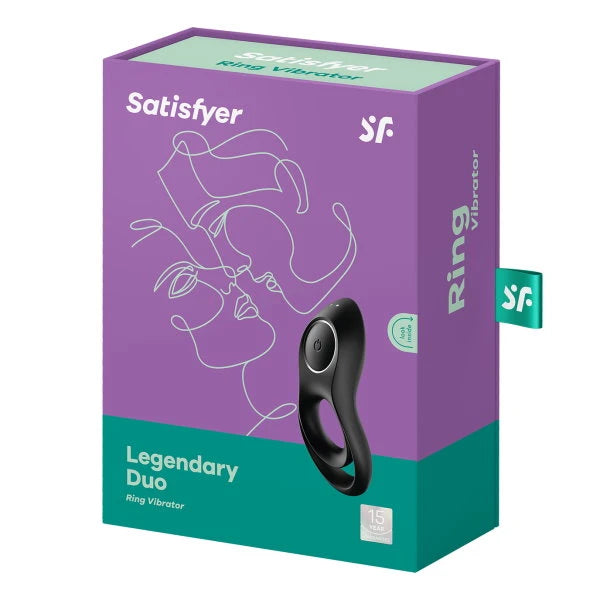 Satisfyer - Legendary Duo - Dual Cock Ring - PlayBlue