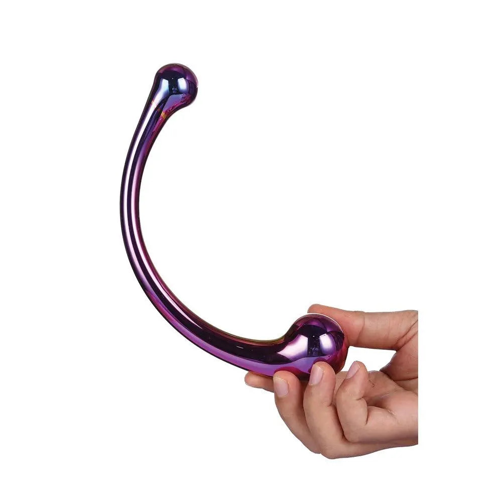 Glamour Glass Curved Big Wand - PlayBlue