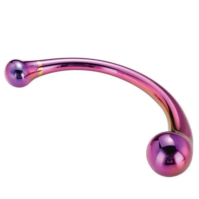 Glamour Glass Curved Big Wand - PlayBlue