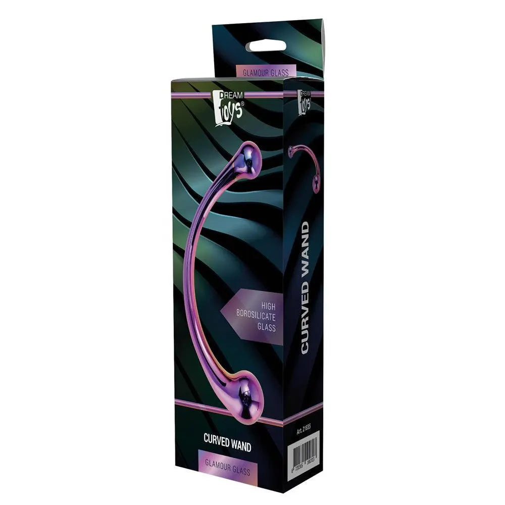 Glamour Glass Curved Wand - PlayBlue