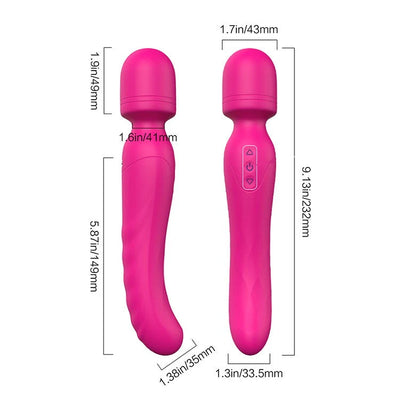 Vibes of Love Heating Bodywand - PlayBlue