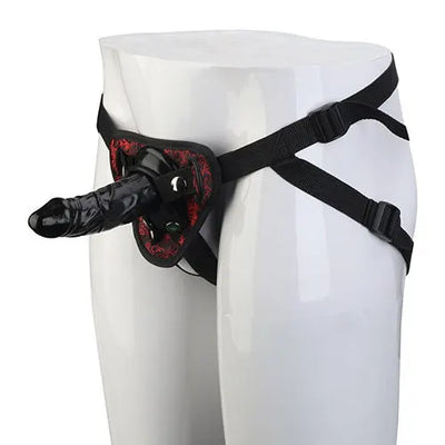 Blaze Deluxe Strap-on Dildo - PlayBlue