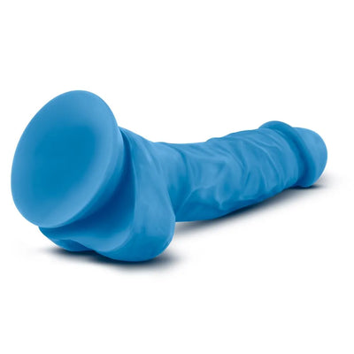 Neo 7.5 Dual Density Cock with Balls - PlayBlue