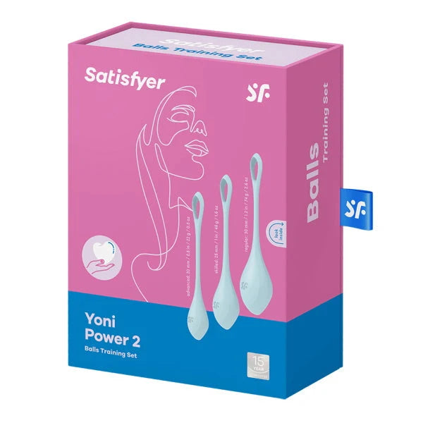 Satisfyer - Yoni Power 2 - Kegel Balls - PlayBlue