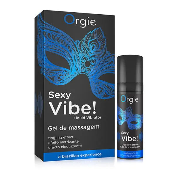 Orgie - Sexy Vibe Liquid Vibrator - PlayBlue