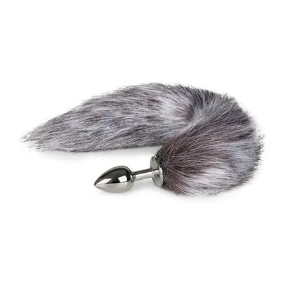 Fox Tail Plug - Silver - PlayBlue
