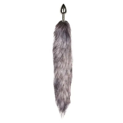 Fox Tail Plug - Silver - PlayBlue