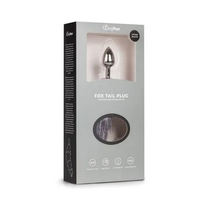 Fox Tail Plug - Silver - PlayBlue