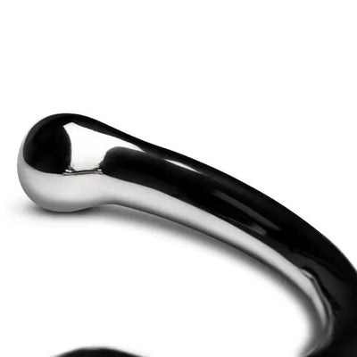 Sinner - The Curvey G-Spot Solid Metal Dildo - PlayBlue