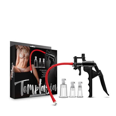 TEMPTASIA - Clitoris Pleasure Pump System - PlayBlue