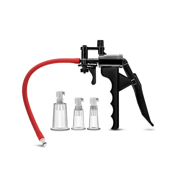 TEMPTASIA - Clitoris Pleasure Pump System - PlayBlue