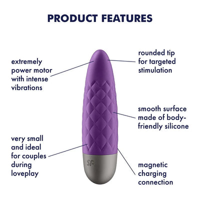Satisfyer - Ultra Power Bullet 5 - PlayBlue