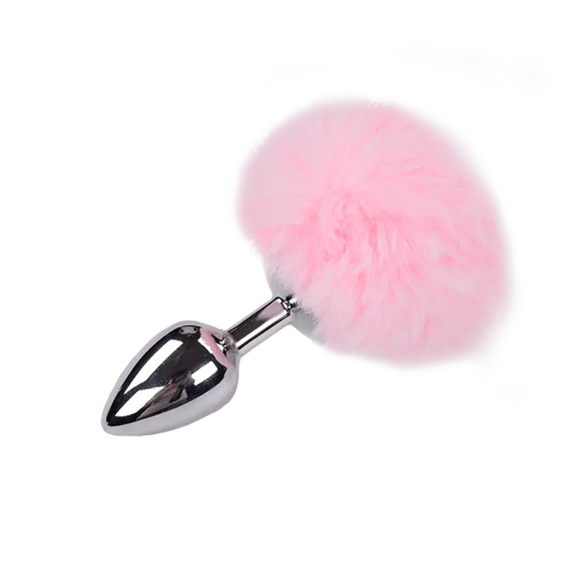 Alive - Metal Anal Fluffy Plug Tail - PlayBlue
