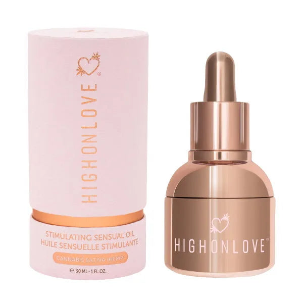 High On Love - Stimulating Orgasm Oil - PlayBlue