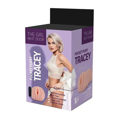 The Girl Next Door - Tracey - Vibrating Stroker - PlayBlue