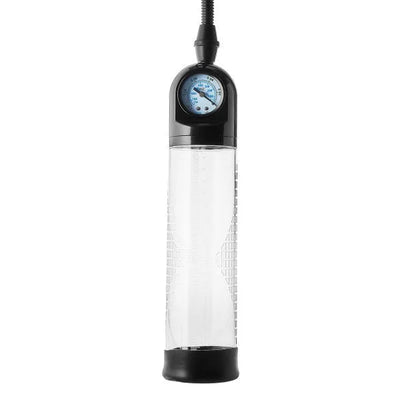 RAMROD Deluxe Penis Pump - Pressure Meter - PlayBlue