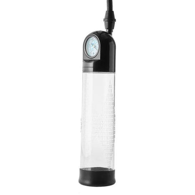 RAMROD Deluxe Penis Pump - Pressure Meter - PlayBlue