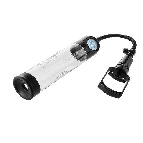 RAMROD Deluxe Penis Pump - Pressure Meter - PlayBlue