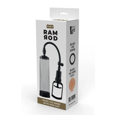 RAMROD Penis Pump - Trigger Control - PlayBlue
