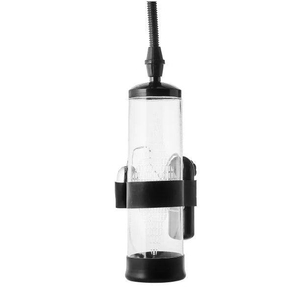 RAMROD Vibrating Penis Pump - Trigger Control - PlayBlue