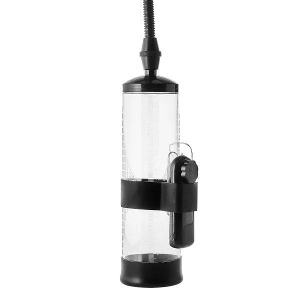 RAMROD Vibrating Penis Pump - Trigger Control - PlayBlue