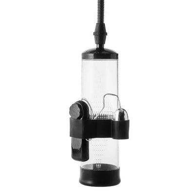 RAMROD Vibrating Penis Pump - Trigger Control - PlayBlue