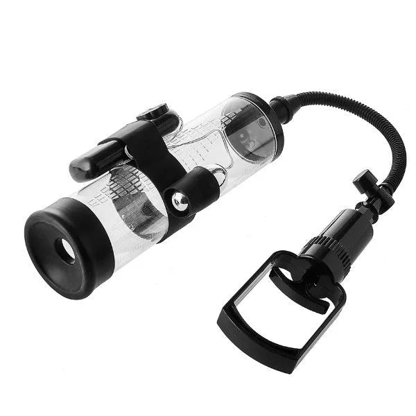 RAMROD Vibrating Penis Pump - Trigger Control - PlayBlue