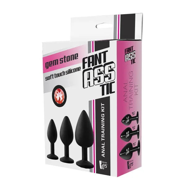 Fant-ASS-tic Anal Training Kit - Red Stone