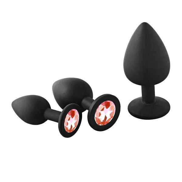 Fant-ASS-tic Anal Training Kit - Red Stone - PlayBlue