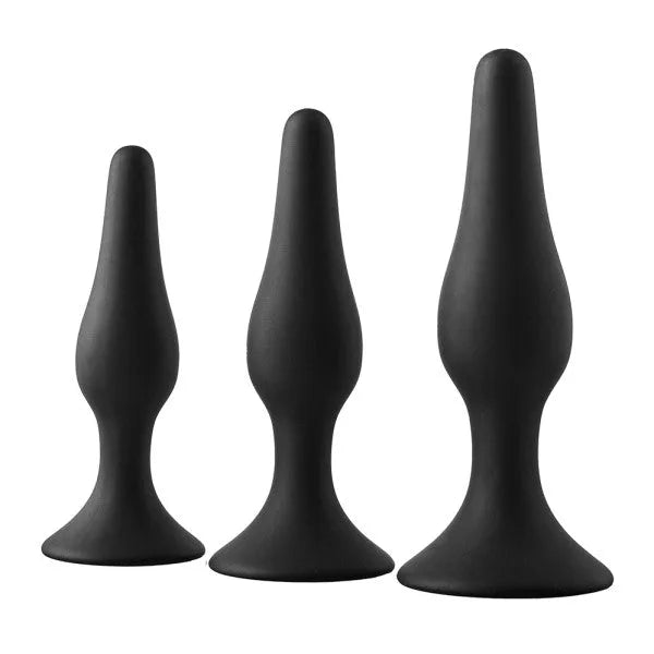 Fant-ASS-tic Anal Training Kit - Silicone - PlayBlue