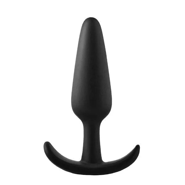 Fant-ASS-tic Smooth Anal Silicone Plug - Large - PlayBlue