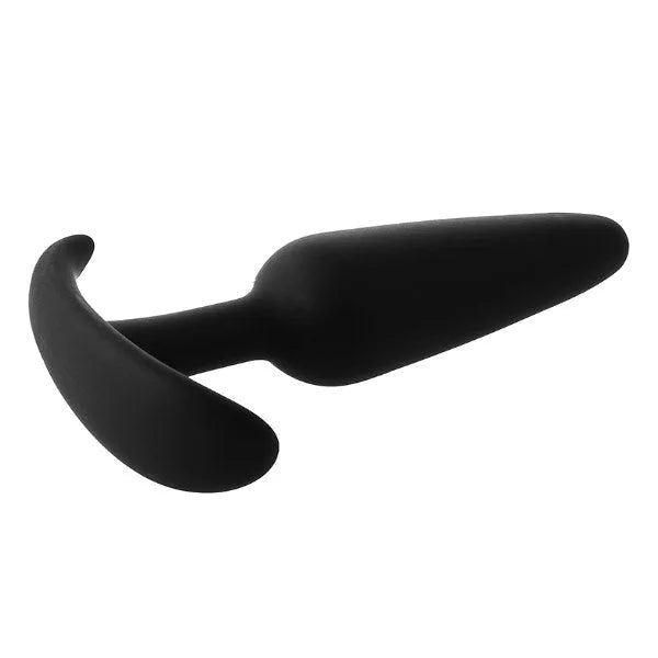 Fant-ASS-tic Smooth Anal Silicone Plug - Large - PlayBlue